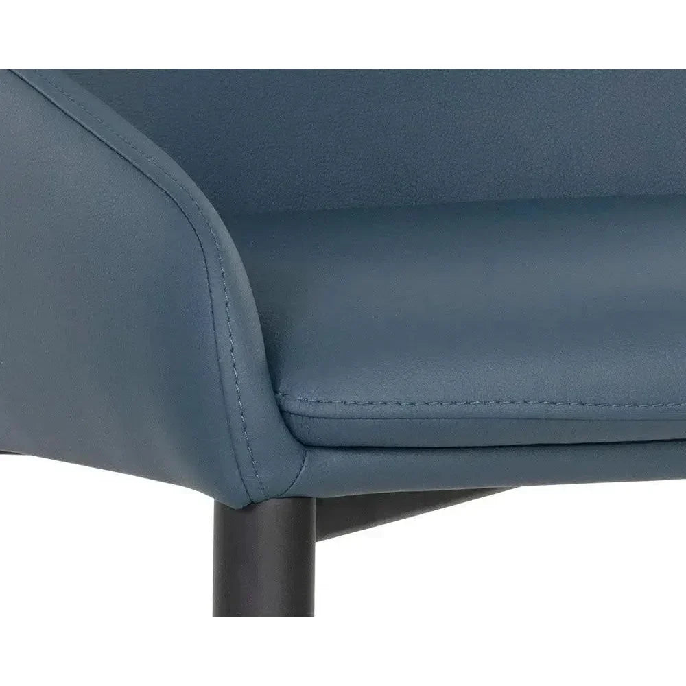 Carlo Leather Dining Armchair - LOOMLAN - SUNPAN - Dining Chairs