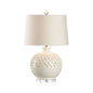 Carlotta Hand Sculpted Ceramic Table Lamp - LOOMLAN - Wildwood - Table Lamps