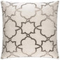 Carlton Taupe Throw Pillow With Insert - LOOMLAN - D.V. Kap - Throw Pillows