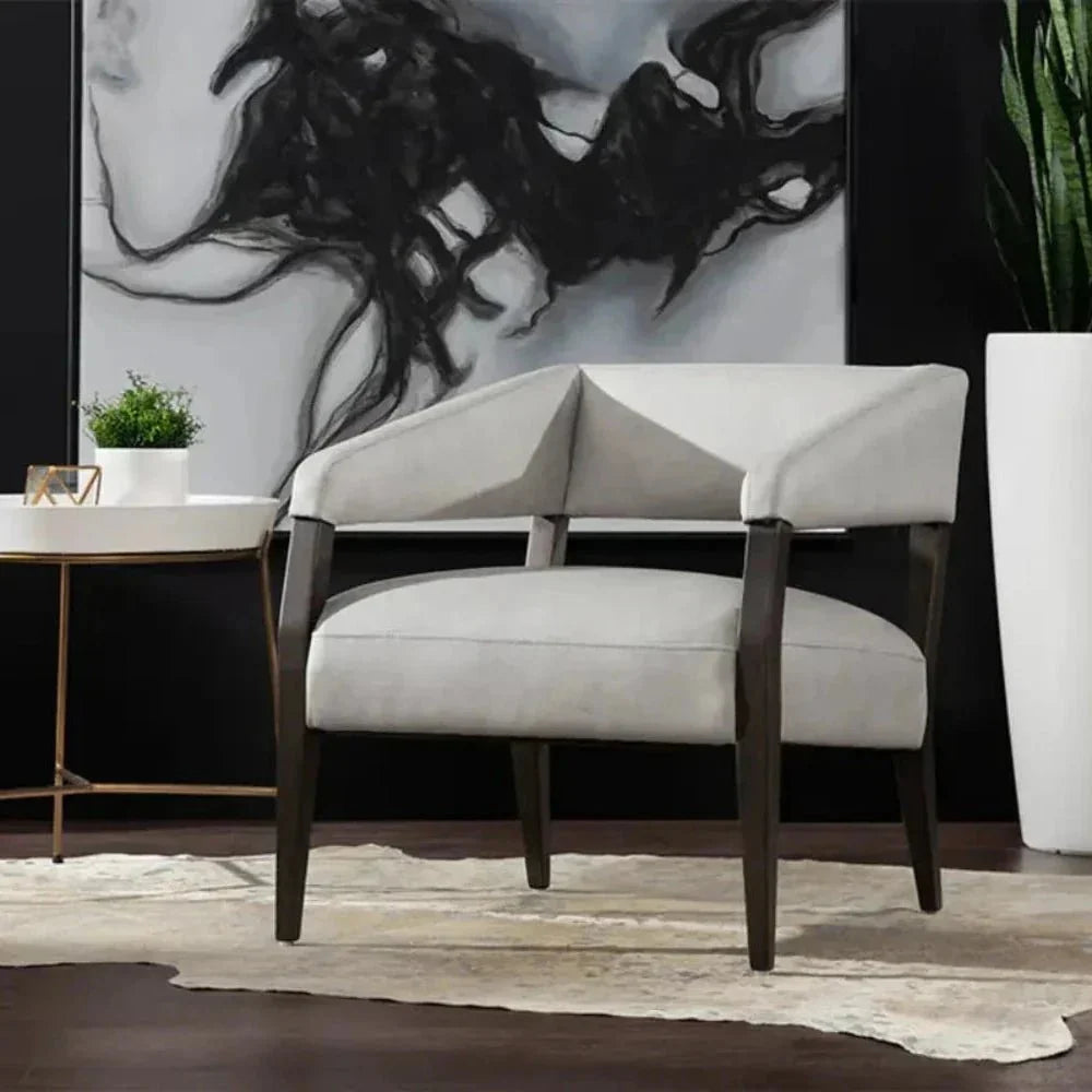 Carlyle Leather Lounge Chair-Lounge Chairs-SUNPAN-LOOMLAN