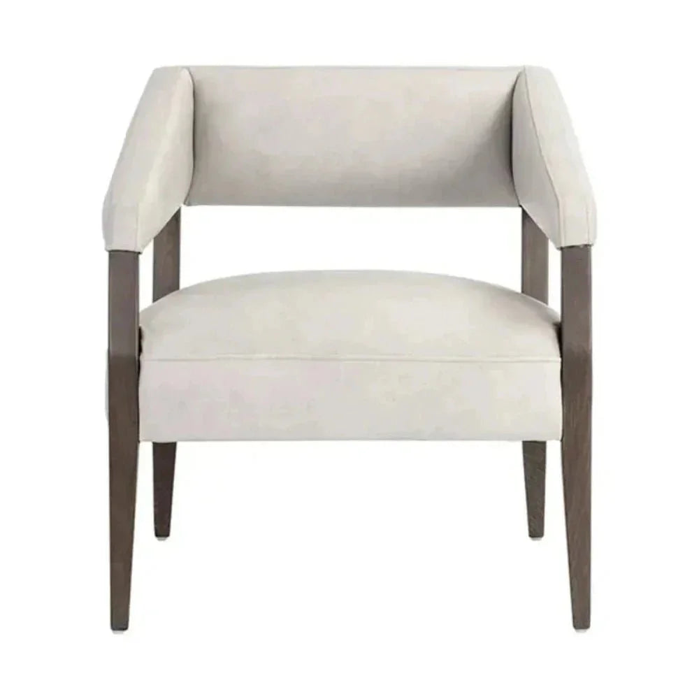 Carlyle Leather Lounge Chair-Lounge Chairs-SUNPAN-LOOMLAN