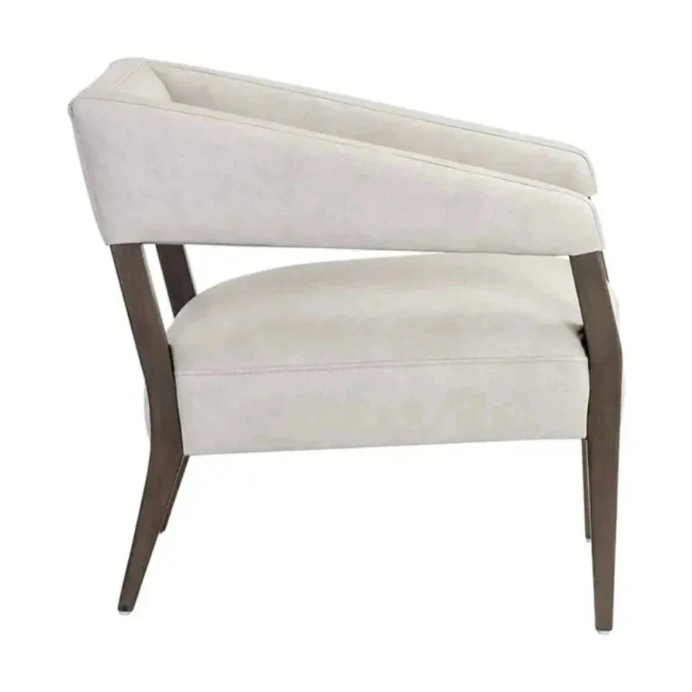 Carlyle Leather Lounge Chair-Lounge Chairs-SUNPAN-LOOMLAN