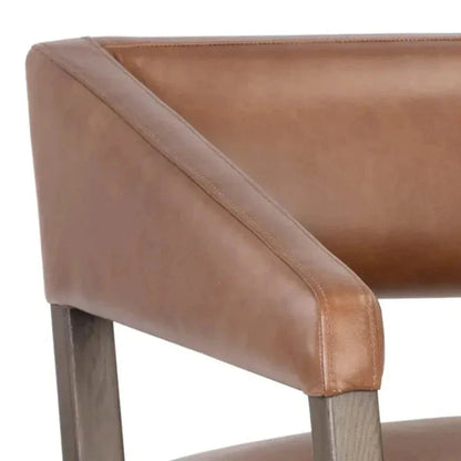 Carlyle Leather Lounge Chair-Lounge Chairs-SUNPAN-LOOMLAN