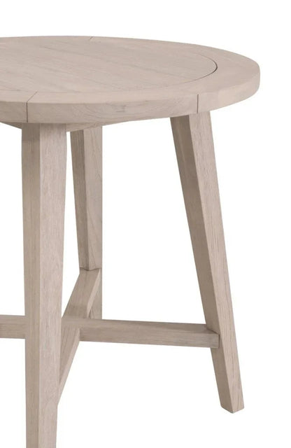 Carmel Outdoor Round Counter Table-Outdoor Counter Tables-Essentials For Living-LOOMLAN