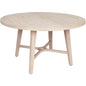Carmel Teak Round Dining Table Outdoor-Outdoor Dining Tables-Essentials For Living-LOOMLAN