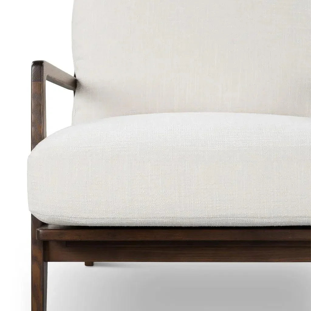 Carmelo Linen Accent Arm Chair - LOOMLAN - Urbia - Accent Chairs