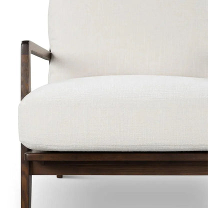 Carmelo Linen Accent Arm Chair - LOOMLAN - Urbia - Accent Chairs