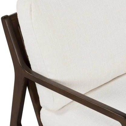 Carmelo Linen Accent Arm Chair - LOOMLAN - Urbia - Accent Chairs