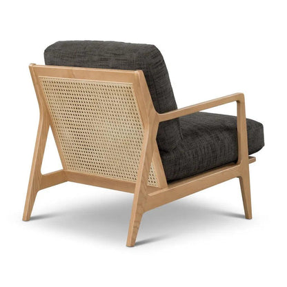 Carmelo Linen Accent Arm Chair - LOOMLAN - Urbia - Accent Chairs