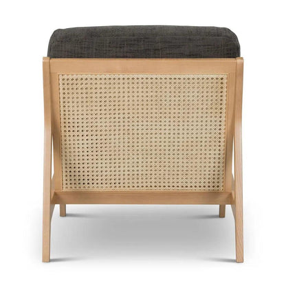 Carmelo Linen Accent Arm Chair - LOOMLAN - Urbia - Accent Chairs