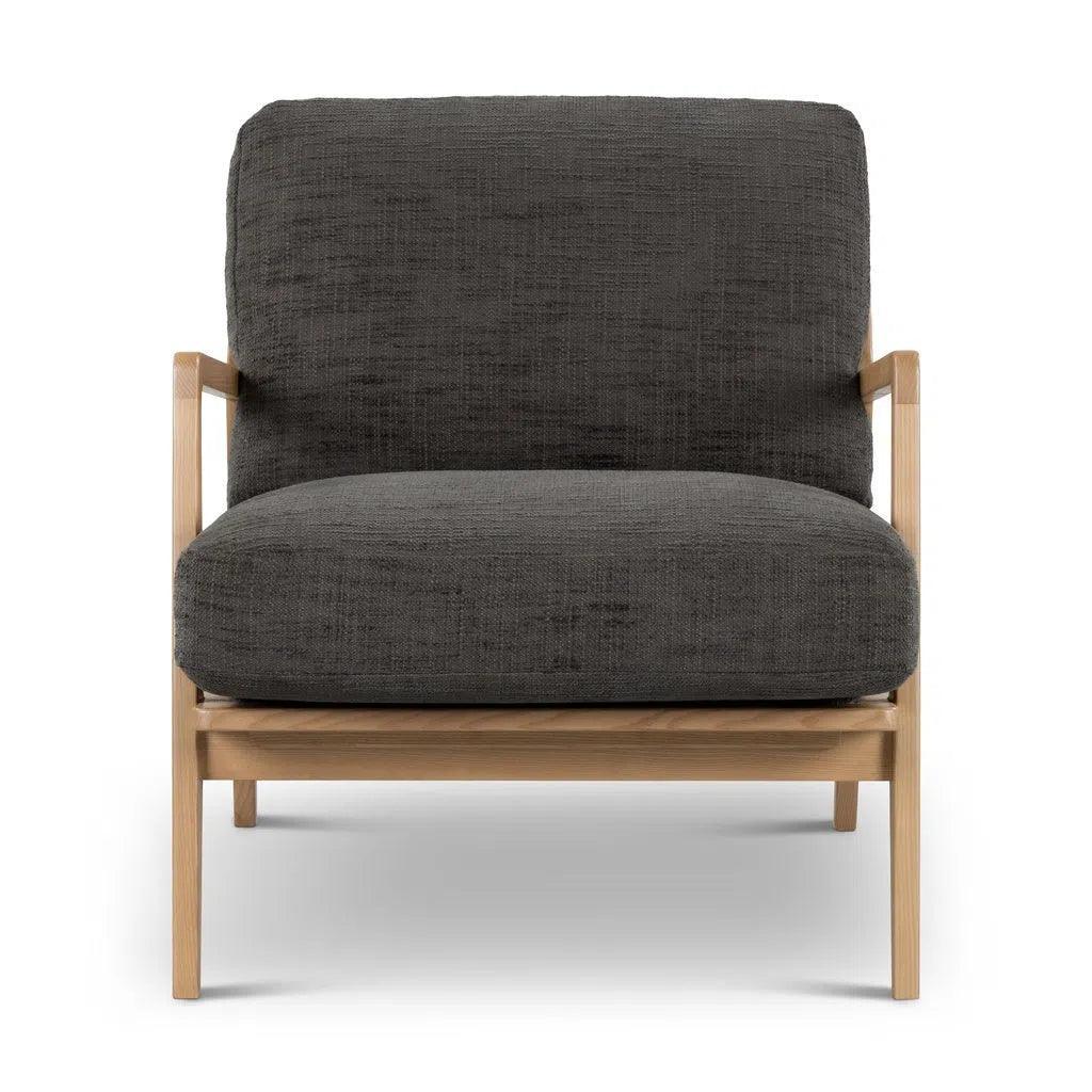 Carmelo Linen Accent Arm Chair - LOOMLAN - Urbia - Accent Chairs