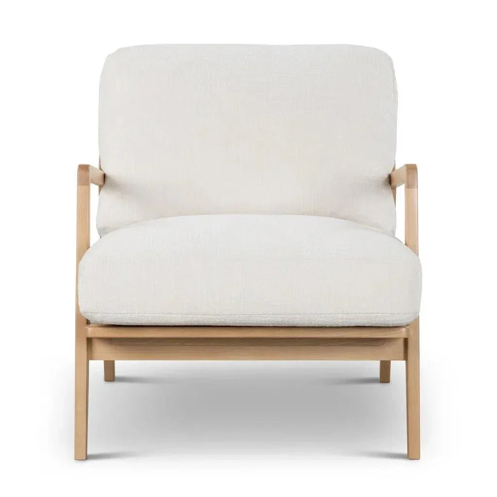 Carmelo Linen Accent Arm Chair - LOOMLAN - Urbia - Accent Chairs