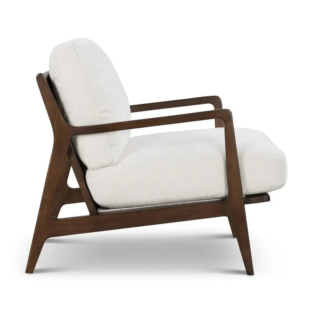 Carmelo Linen Accent Arm Chair - LOOMLAN - Urbia - Accent Chairs