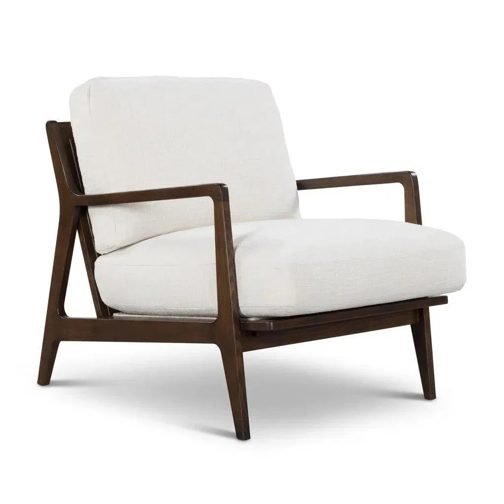 Carmelo Linen Accent Arm Chair - LOOMLAN - Urbia - Accent Chairs
