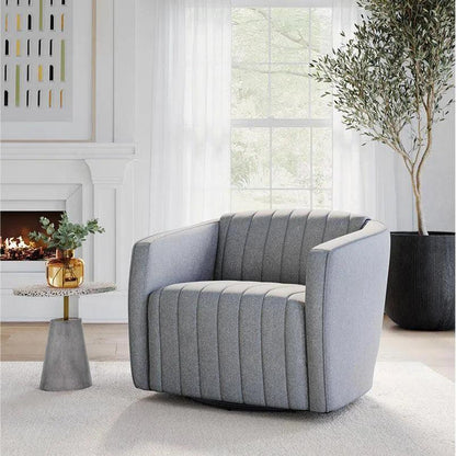 Carment Side Table Concrete Terrazzo Top Rod - LOOMLAN - SUNPAN - Side Tables