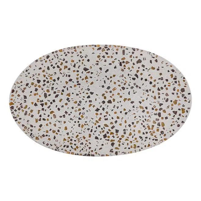 Carment Side Table Concrete Terrazzo Top Rod - LOOMLAN - SUNPAN - Side Tables