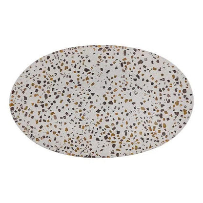 Carment Side Table Concrete Terrazzo Top Rod - LOOMLAN - SUNPAN - Side Tables