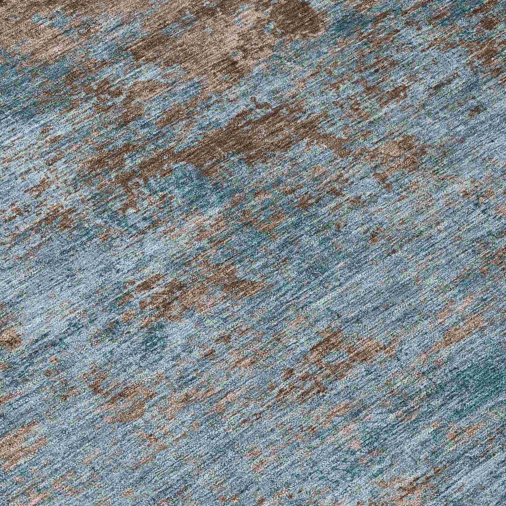 Carmine Teal Washable Indoor - Outdoor Rug - LOOMLAN - LOOMLAN Rugs - Outdoor Rugs