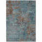 Carmine Teal Washable Indoor - Outdoor Rug - LOOMLAN - LOOMLAN Rugs - Outdoor Rugs