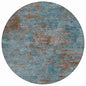 Carmine Teal Washable Indoor - Outdoor Rug - LOOMLAN - LOOMLAN Rugs - Outdoor Rugs