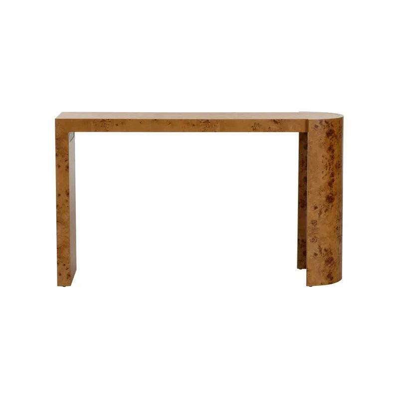 Carnegie Unique Shaped Wood Console Table - LOOMLAN - Chelsea House - Console Tables