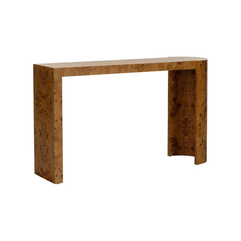Carnegie Unique Shaped Wood Console Table - LOOMLAN - Chelsea House - Console Tables