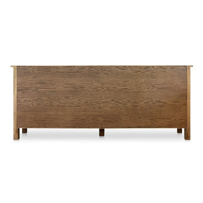 Caroline Warm Brown Solid Oak Sideboard - LOOMLAN - Moe's Home - Sideboards