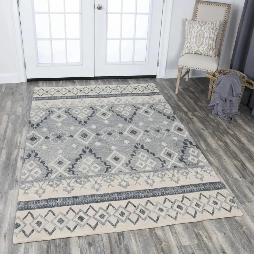 Carr Tribal Motif Natural Large Area Rugs - LOOMLAN - LOOMLAN - Area Rugs