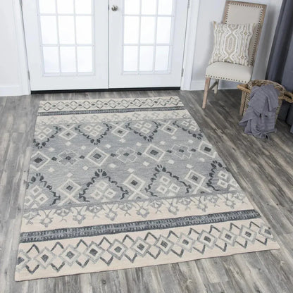 Carr Tribal Motif Natural Large Area Rugs - LOOMLAN - LOOMLAN - Area Rugs