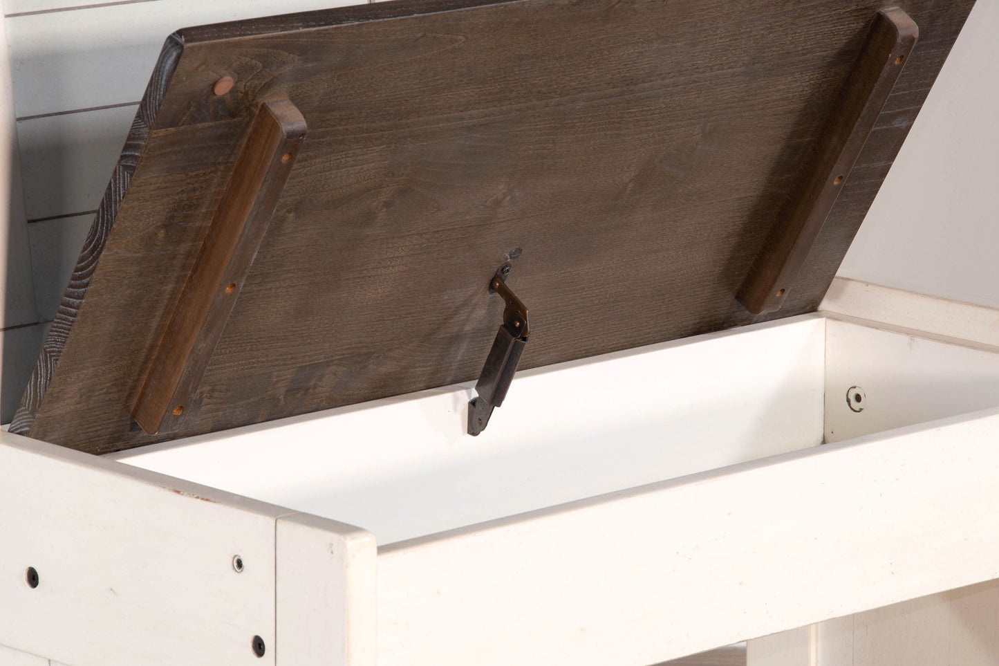 Carriage House Counter Height Breakfast Nook Set-Dining Table Sets-Sunny D-LOOMLAN