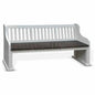 Carriage House Slat Back Bench - LOOMLAN - Sunny D - Dining Benches