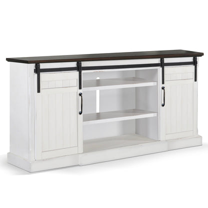 Carriage House Wooden TV Console