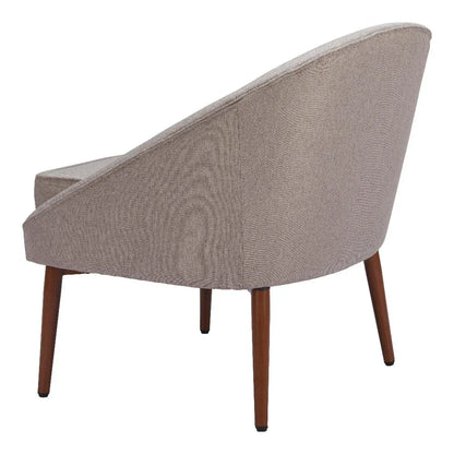 Carter Accent Chair Gray - LOOMLAN - Zuo Modern - Accent Chairs