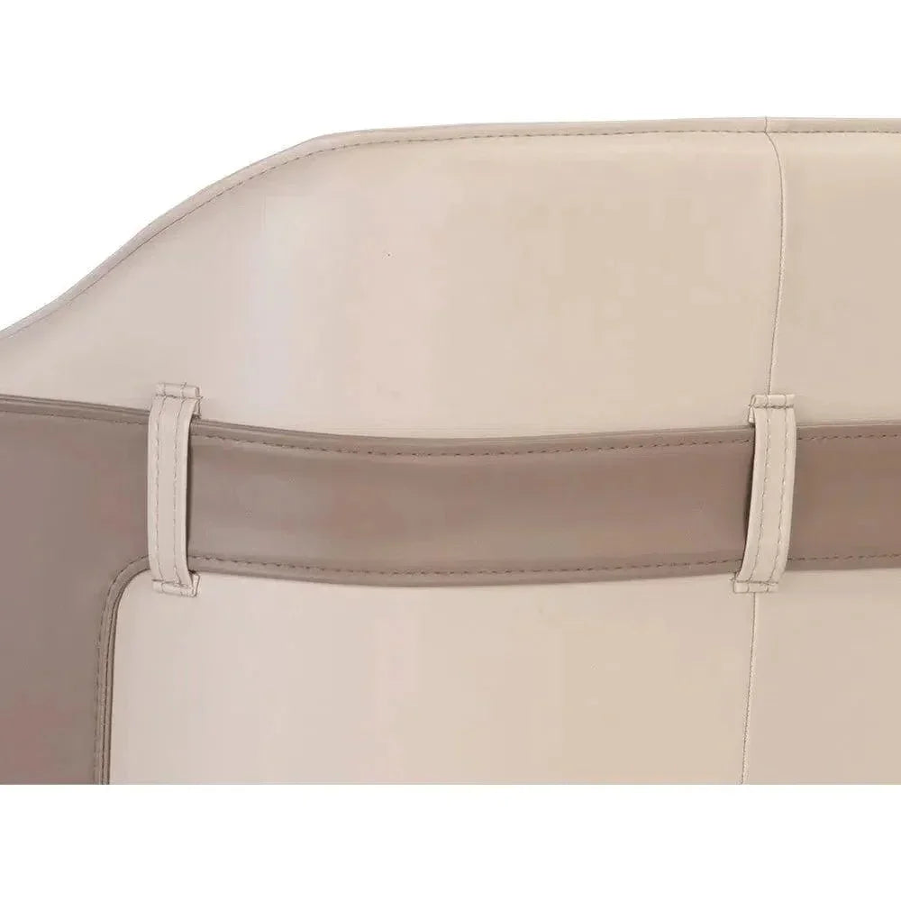 Carter Leather Barstool - LOOMLAN - SUNPAN - Bar Stools