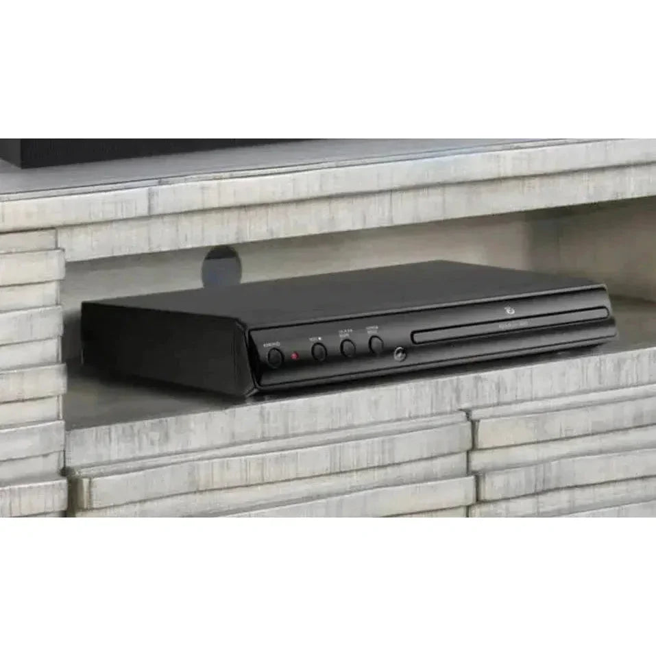 Carved Wood TV Stand with Soundbar and Doors - LOOMLAN - Sunny D - TV Stands & Media Centers