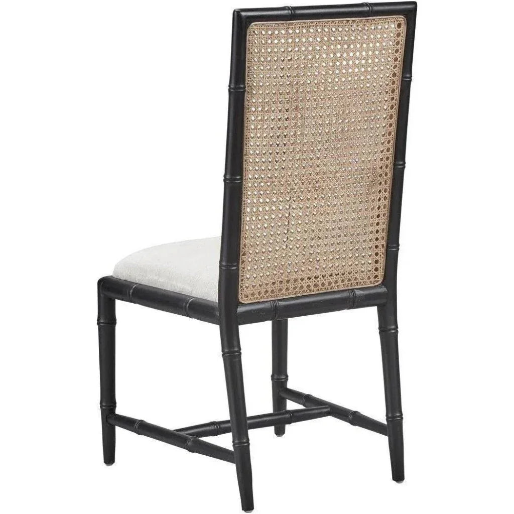 Casablanca Mahogany Armless Side Chair 2PC - LOOMLAN - Furniture Classics - Dining Chairs