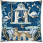 Casablanca Midnight Blue Large Throw Pillow Insert - LOOMLAN - D.V. Kap - Throw Pillows