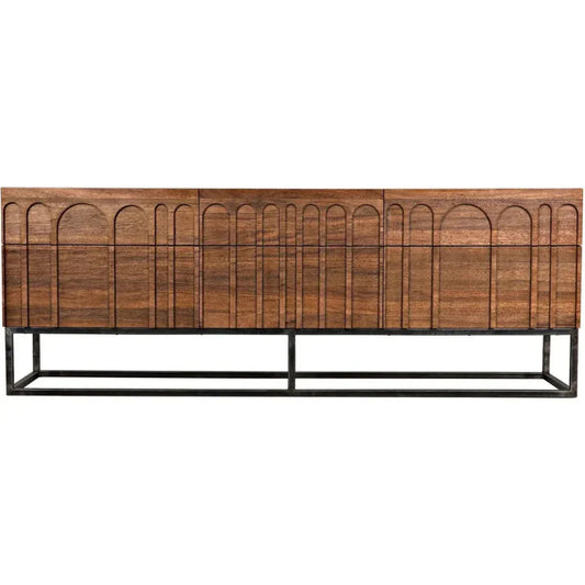 Casanova Sideboard, Dark Walnut - LOOMLAN - Noir - Sideboards