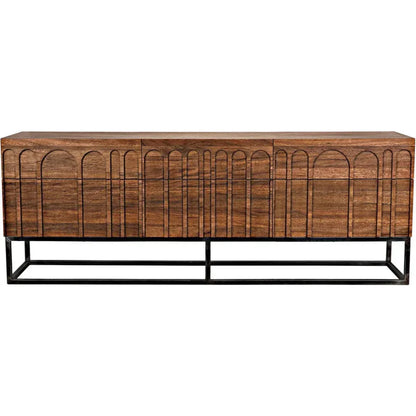 Casanova Sideboard, Dark Walnut - LOOMLAN - Noir - Sideboards