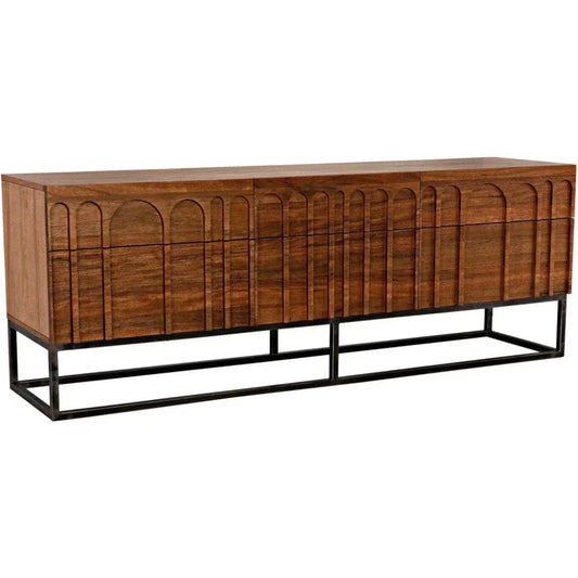 Casanova Sideboard, Dark Walnut - LOOMLAN - Noir - Sideboards