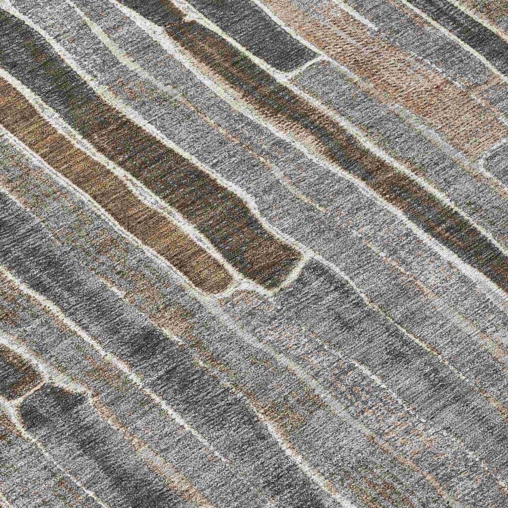 Casava Gray Washable Indoor - Outdoor Rug - LOOMLAN - LOOMLAN Rugs - Outdoor Rugs