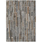 Casava Gray Washable Indoor - Outdoor Rug - LOOMLAN - LOOMLAN Rugs - Outdoor Rugs