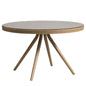 Cascade Aluminum Round Outdoor Dining Table-Outdoor Dining Tables-Lloyd Flanders-LOOMLAN