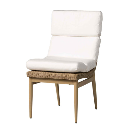 Cascade Armless Outdoor Dining Chair-Outdoor Dining Chairs-Lloyd Flanders-LOOMLAN