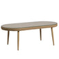 Cascade Oval Outdoor Cocktail Table-Outdoor Coffee Tables-Lloyd Flanders-LOOMLAN
