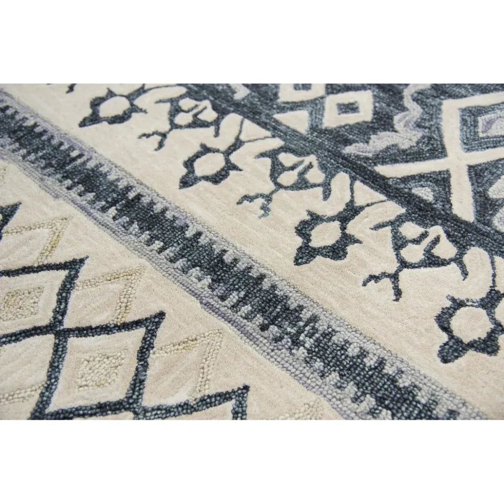 Case Tribal Motif Natural Large Area Rugs - LOOMLAN - LOOMLAN - Area Rugs