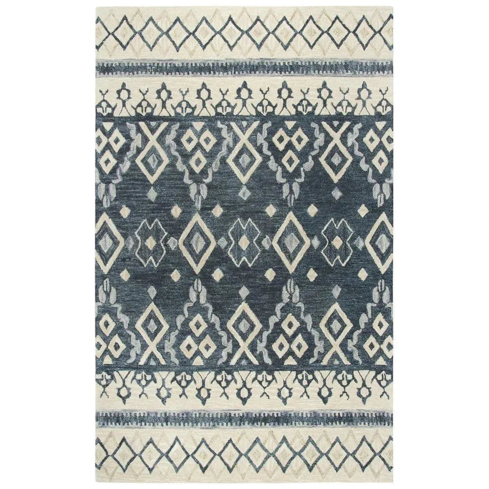 Case Tribal Motif Natural Large Area Rugs - LOOMLAN - LOOMLAN - Area Rugs