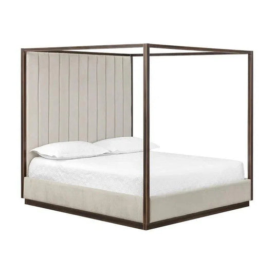 Casette Canopy Bed King Stain Resistant - LOOMLAN - SUNPAN - Beds