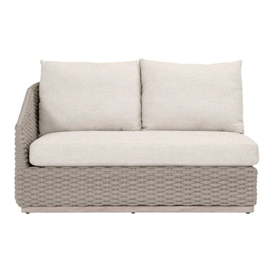 Caspian Olefin Fabric Outdoor Modular Arm Sofa - LOOMLAN - Essentials For Living - Outdoor Sofas & Loveseats