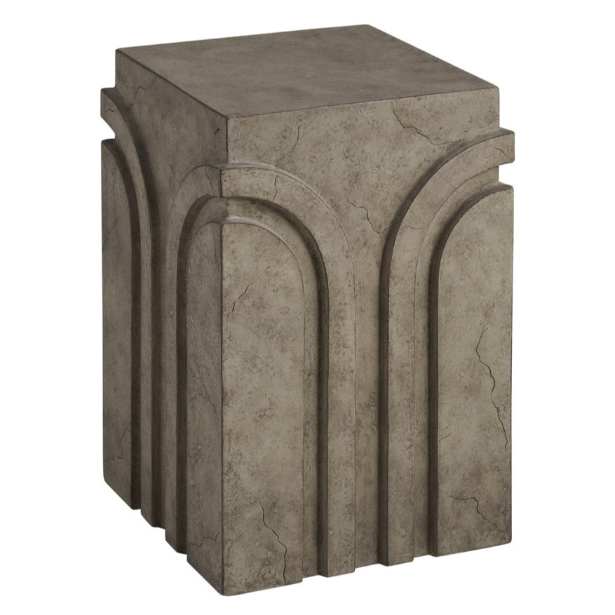 Cassino Concrete Square Accent Table